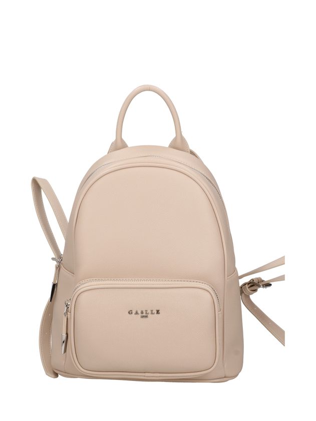GAELLE PARIS Zaino Backpack Logo Metallo-Safari