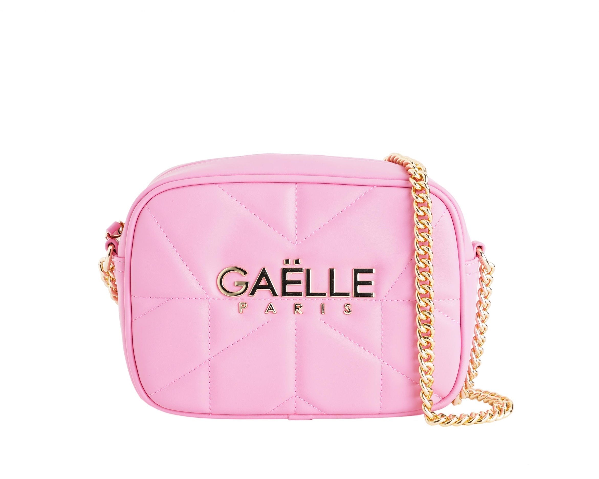 GAELLE PARIS Camera Bag matelassè-Rosa