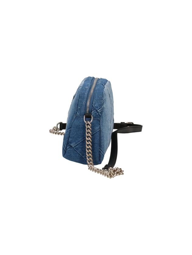 GAELLE PARIS Reg Camera Bag Denim Rombi-Light Blue