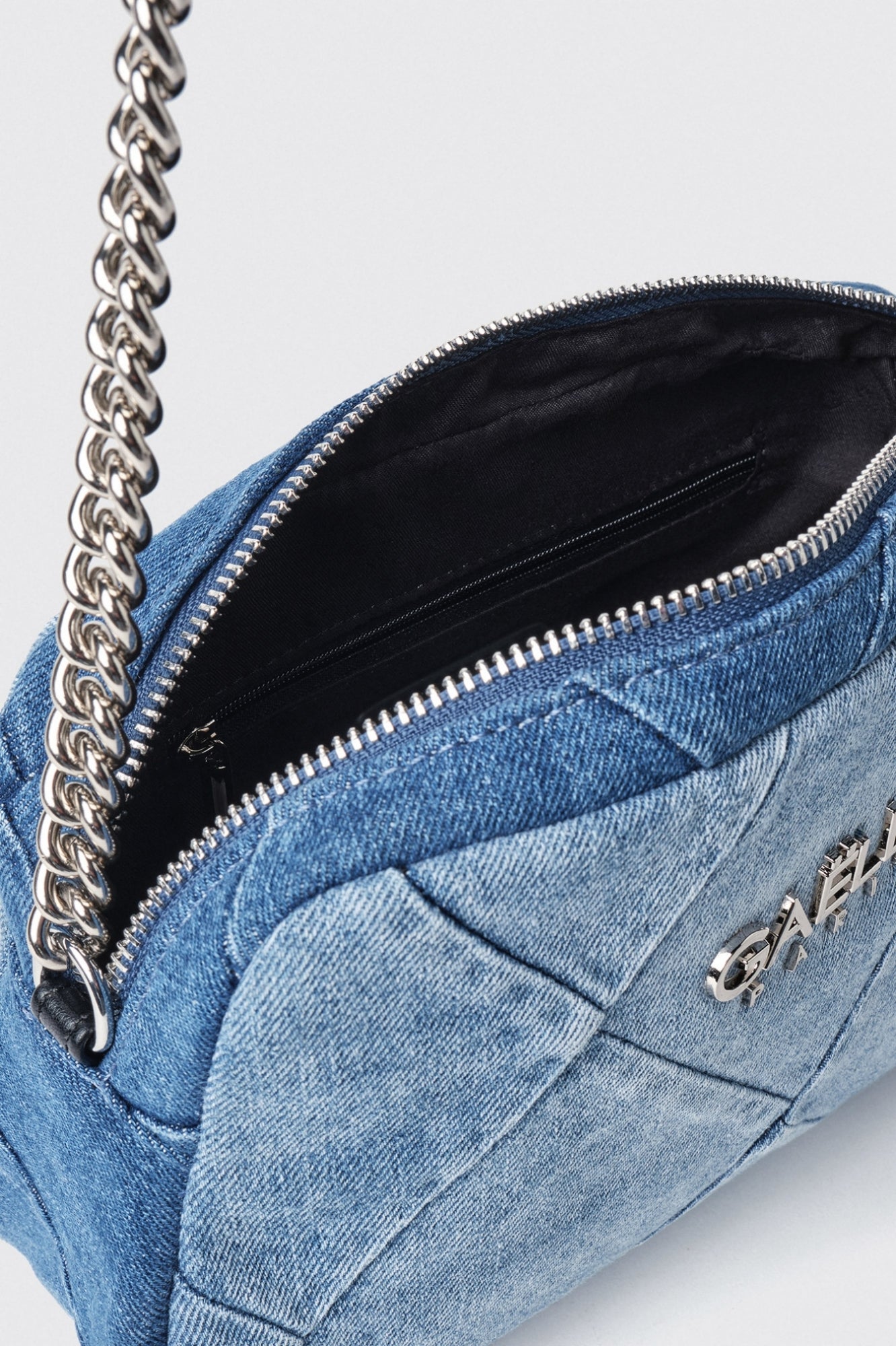 GAELLE PARIS Reg Camera Bag Denim Rombi-Light Blue
