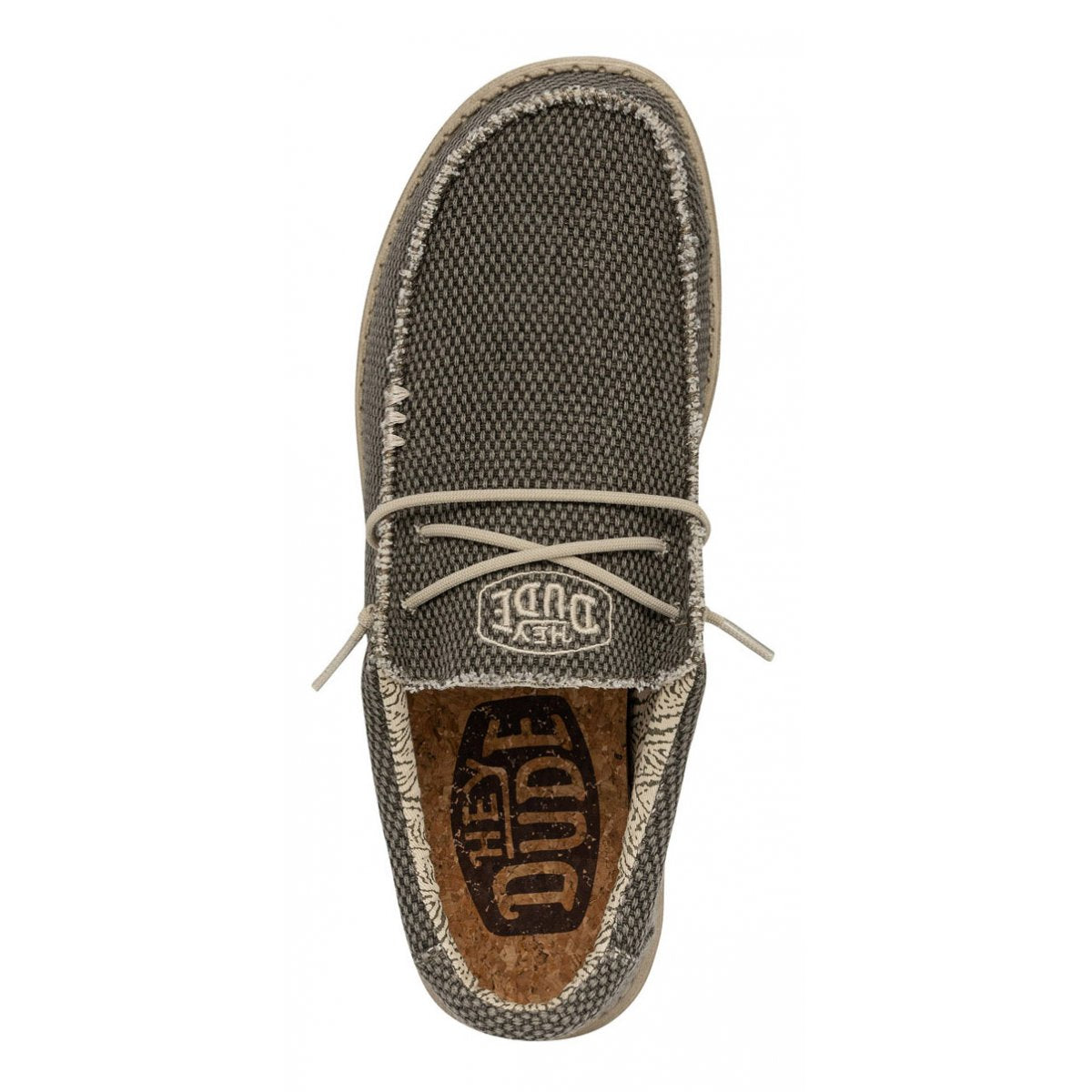 HEY DUDE Mocassino Uomo Wally Braided-Army