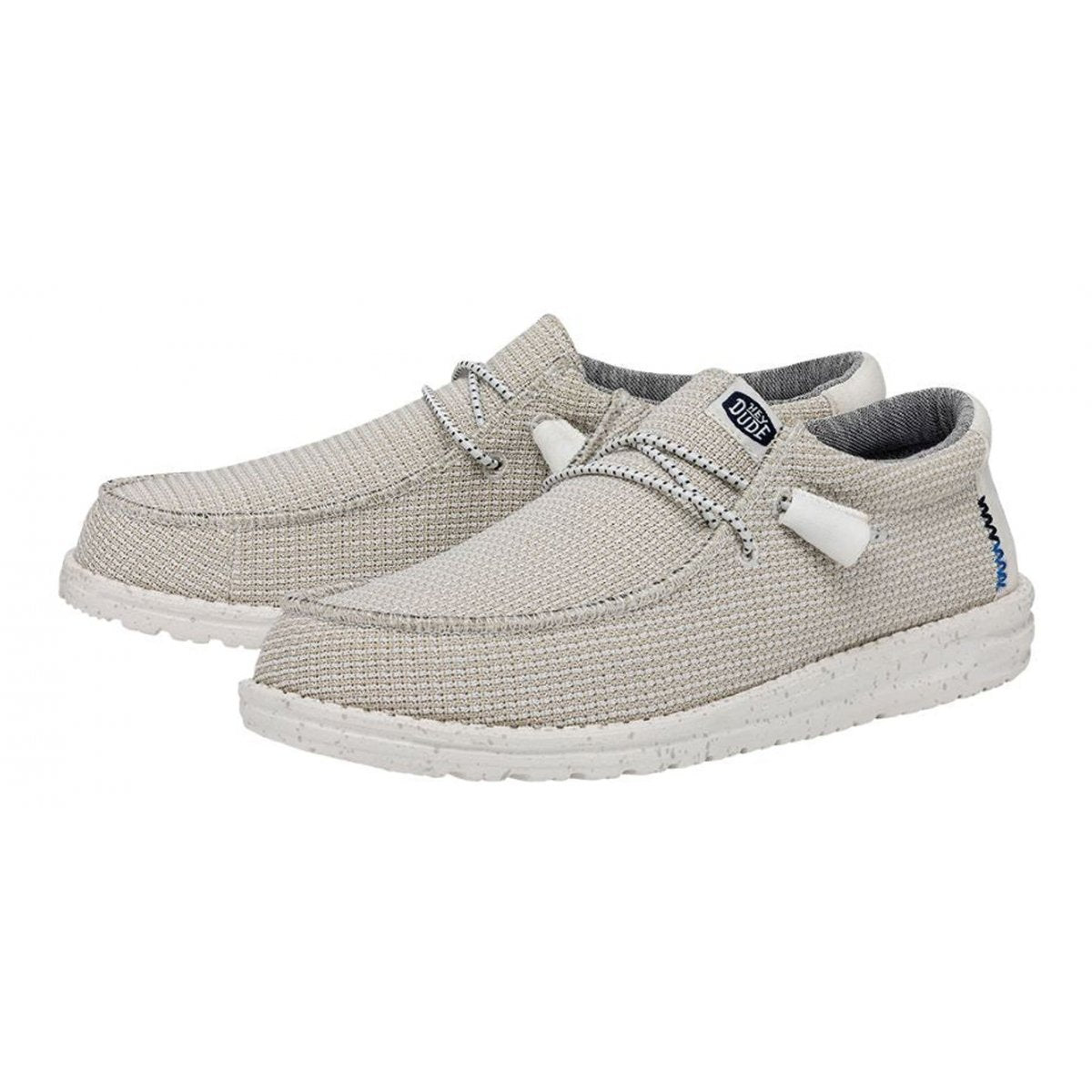 HEY DUDE Mocassino Uomo Wally Sport Mesh-White
