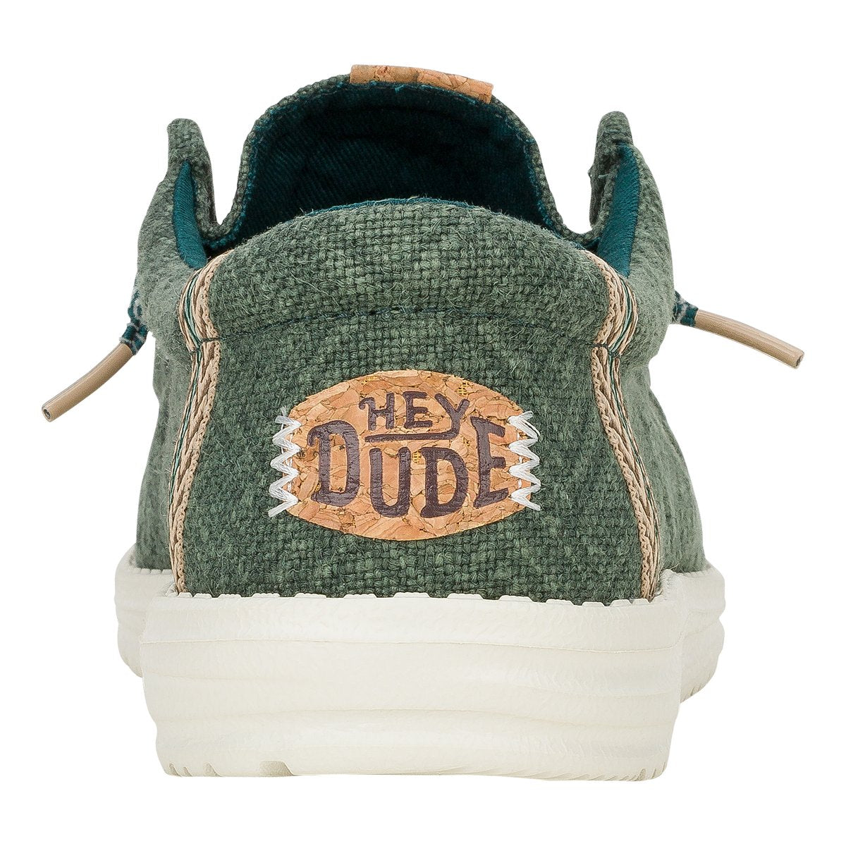 HEY DUDE Mocassino Uomo Wally Jute-Sea Green