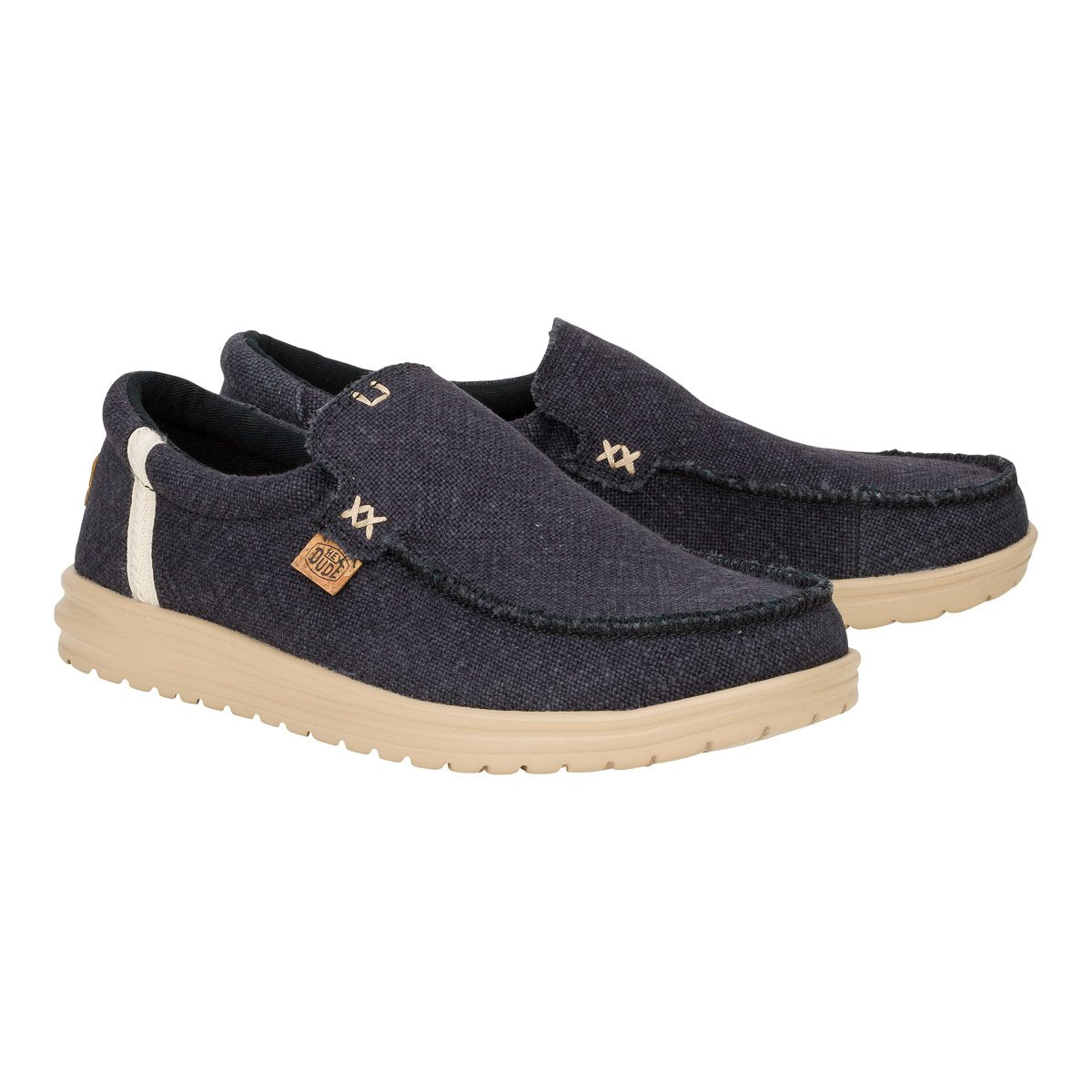 HEY DUDE Mocassino Uomo Mikka Jute-Black Irish Cream