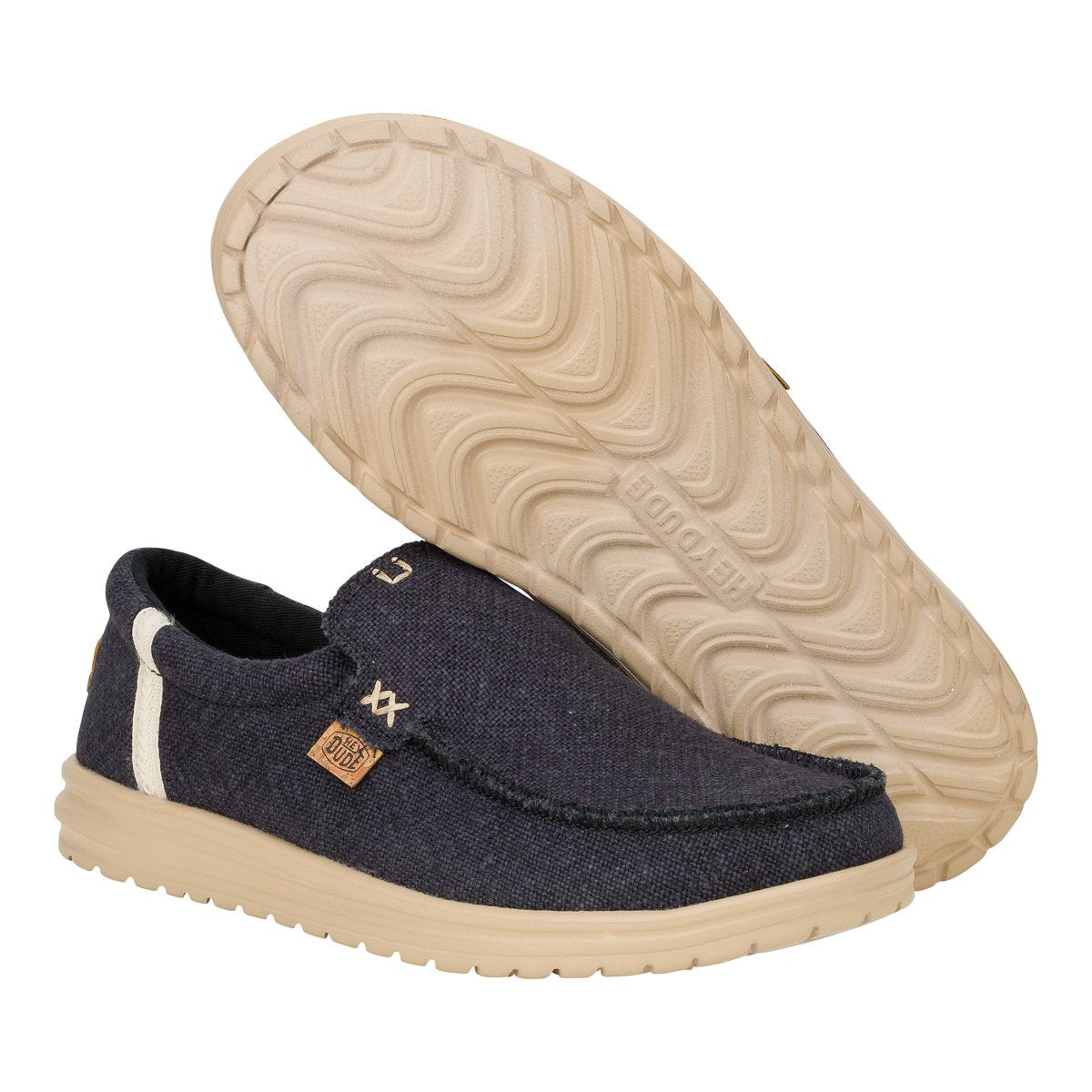 HEY DUDE Mocassino Uomo Mikka Jute-Black Irish Cream