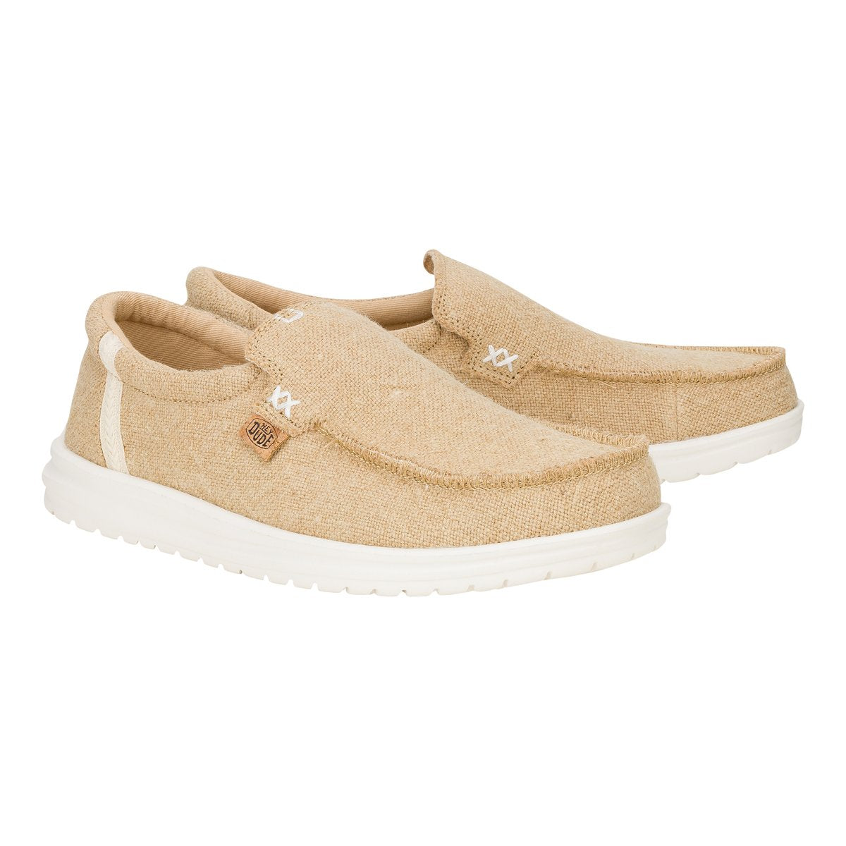 HEY DUDE Mocassino Uomo Mikka Jute-Irish Cream