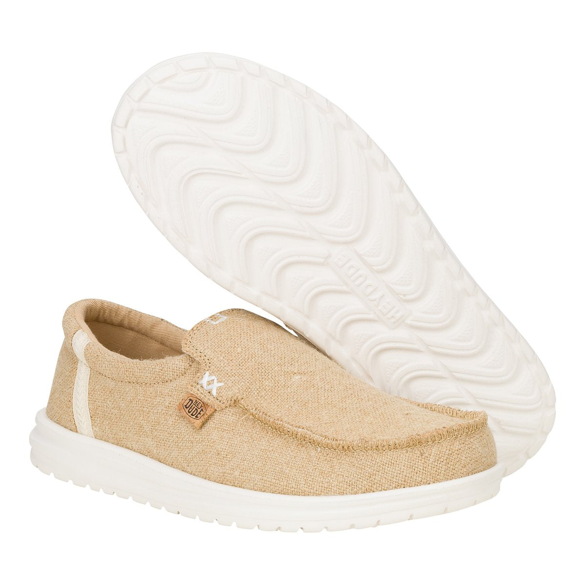HEY DUDE Mocassino Uomo Mikka Jute-Irish Cream