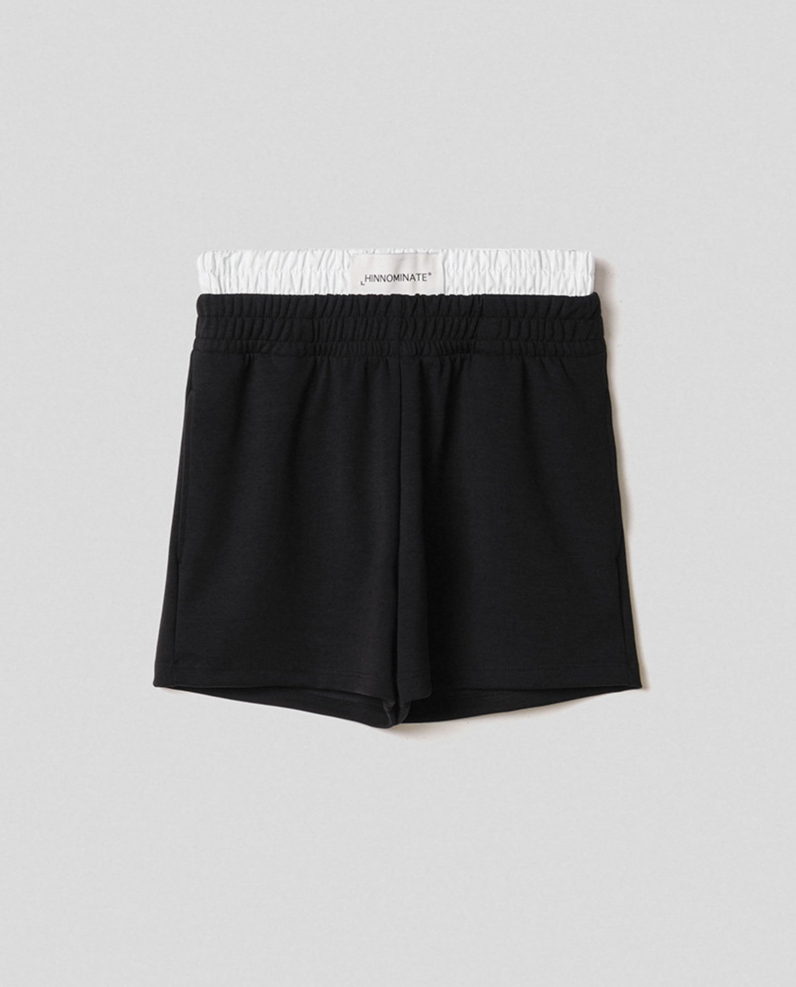 HINNOMINATE Shorts Donna elastico boxer-Nero