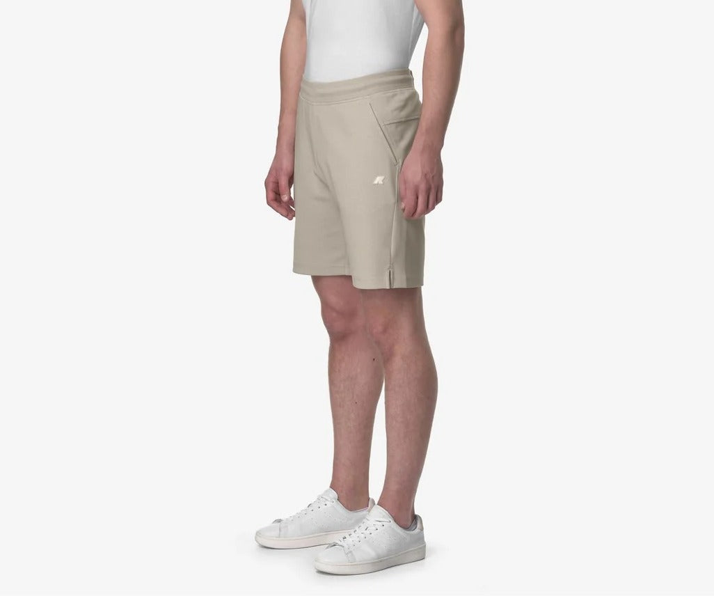 K-WAY Bermuda Uomo Keny Interlock-Beige Lt
