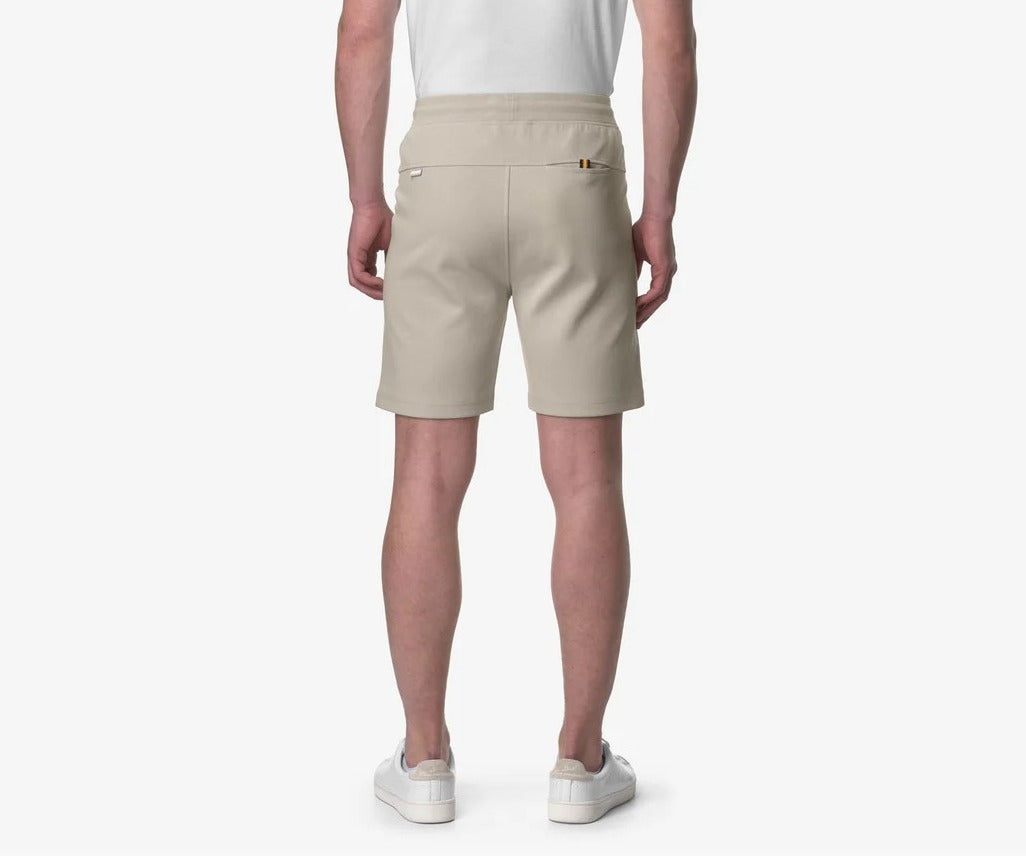 K-WAY Bermuda Uomo Keny Interlock-Beige Lt