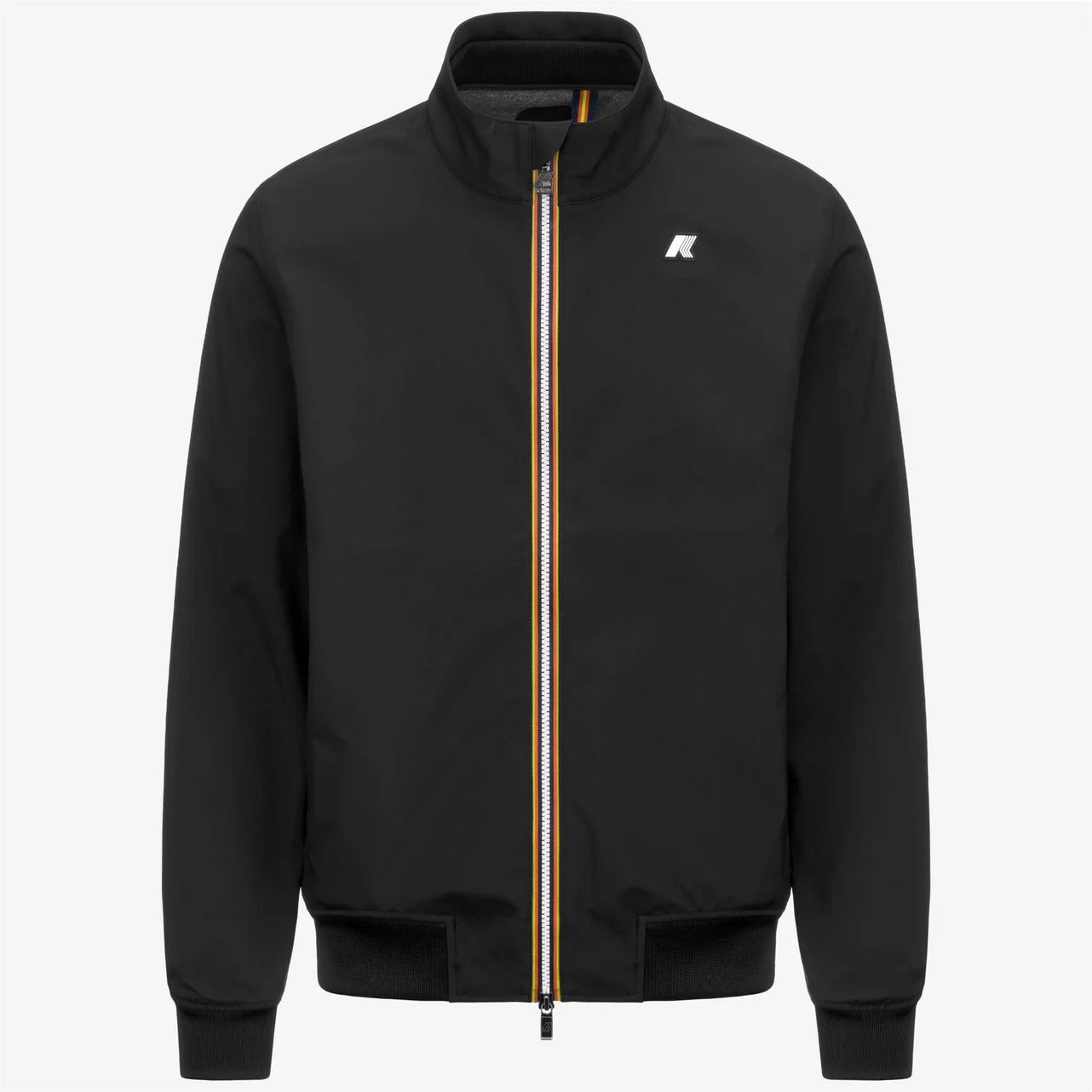 K-WAY Giubbino Uomo Arsene Bonded Jersey-Black Pure