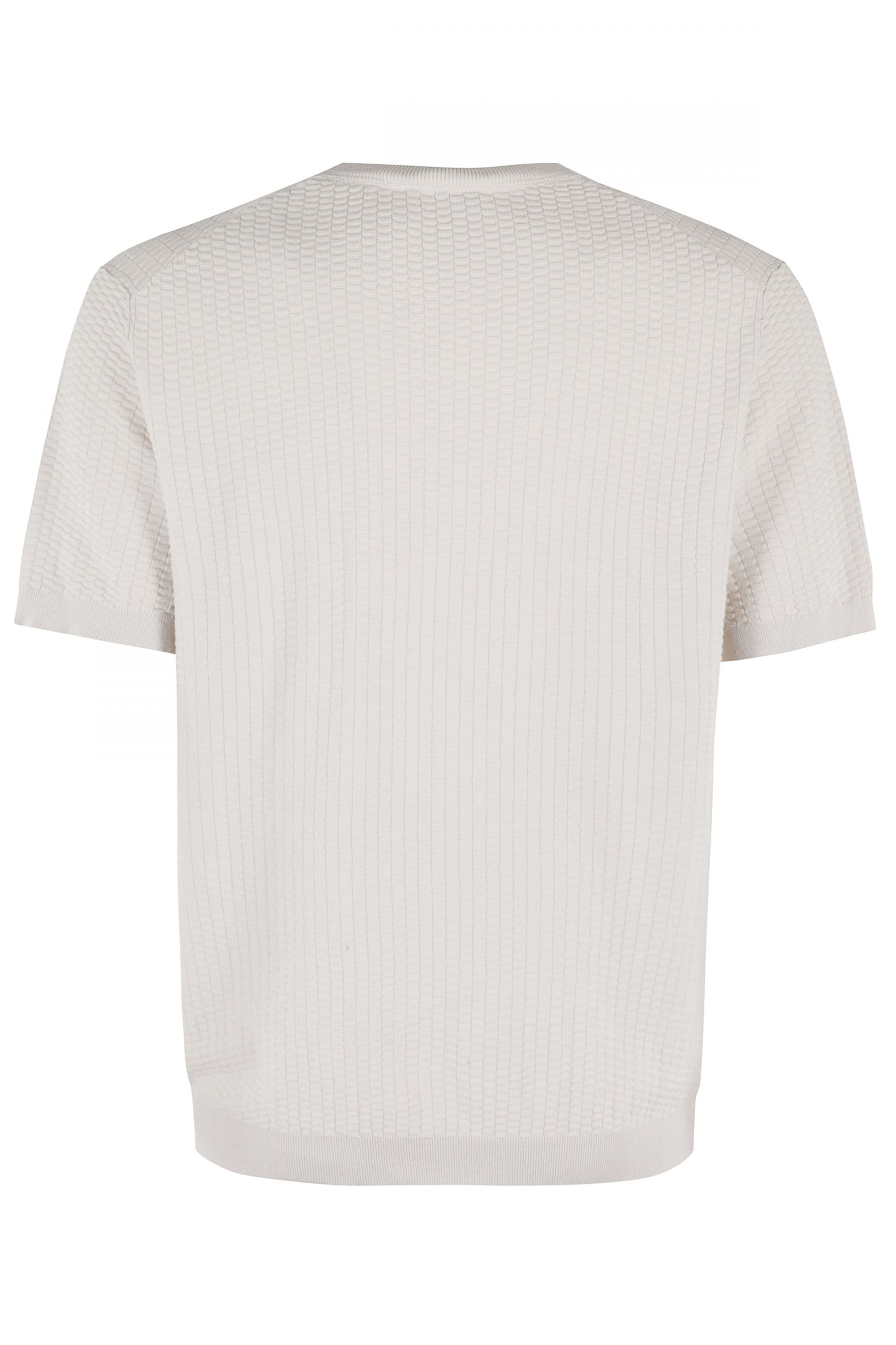 KANGRA Maglia Uomo Girocollo Cotone Lino-Travertino