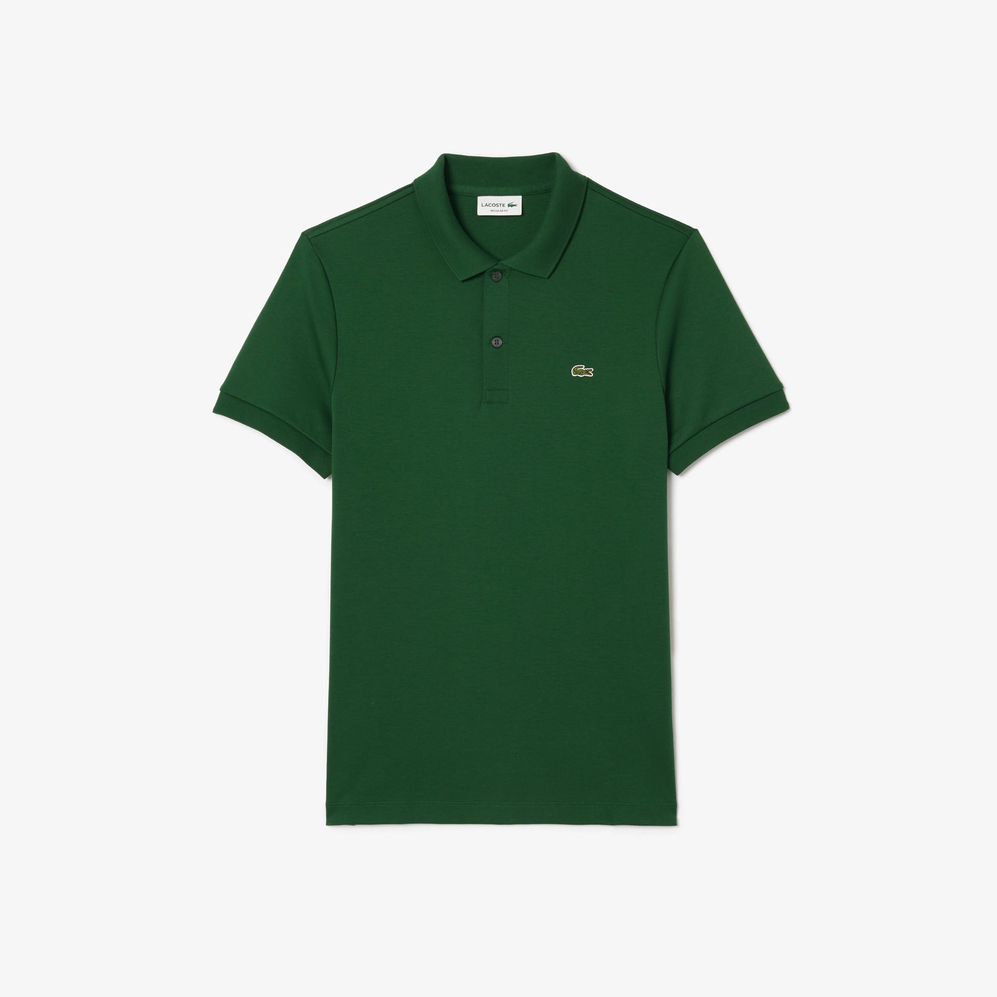 LACOSTE Polo Uomo Cotone Pima-Verde