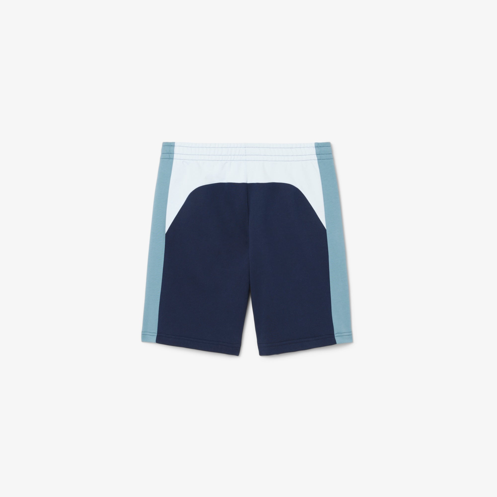 LACOSTE Shorts Uomo Color Block-Blu Navy Azzurro