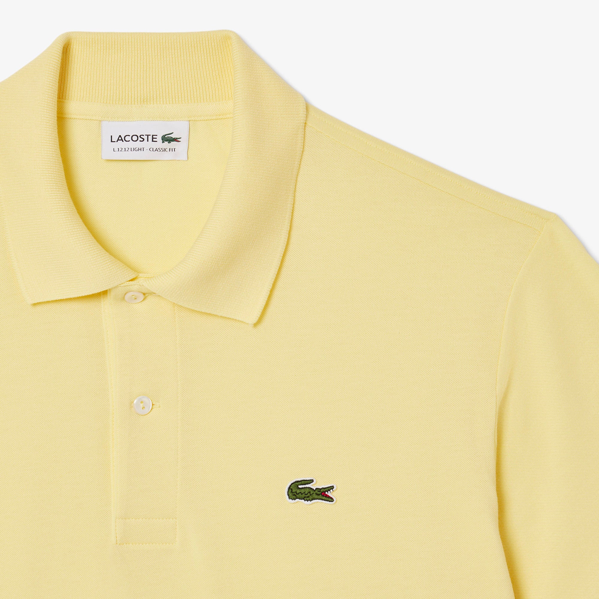 LACOSTE Polo Uomo L.12.12 Light-Giallo