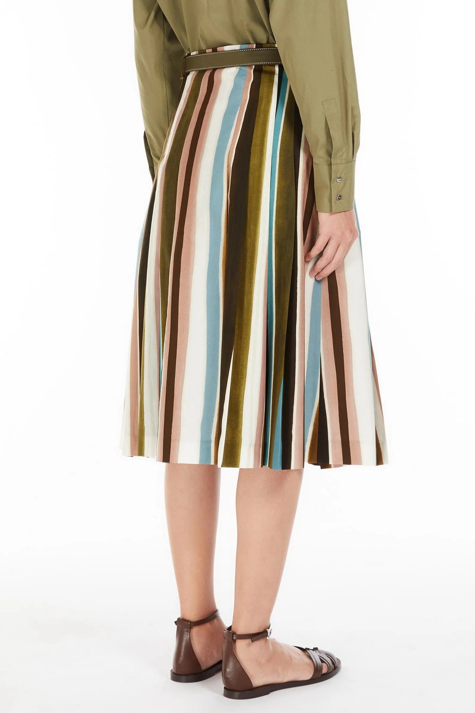 MAX MARA Gonna Donna Midi Bassano-Riga Multicolor