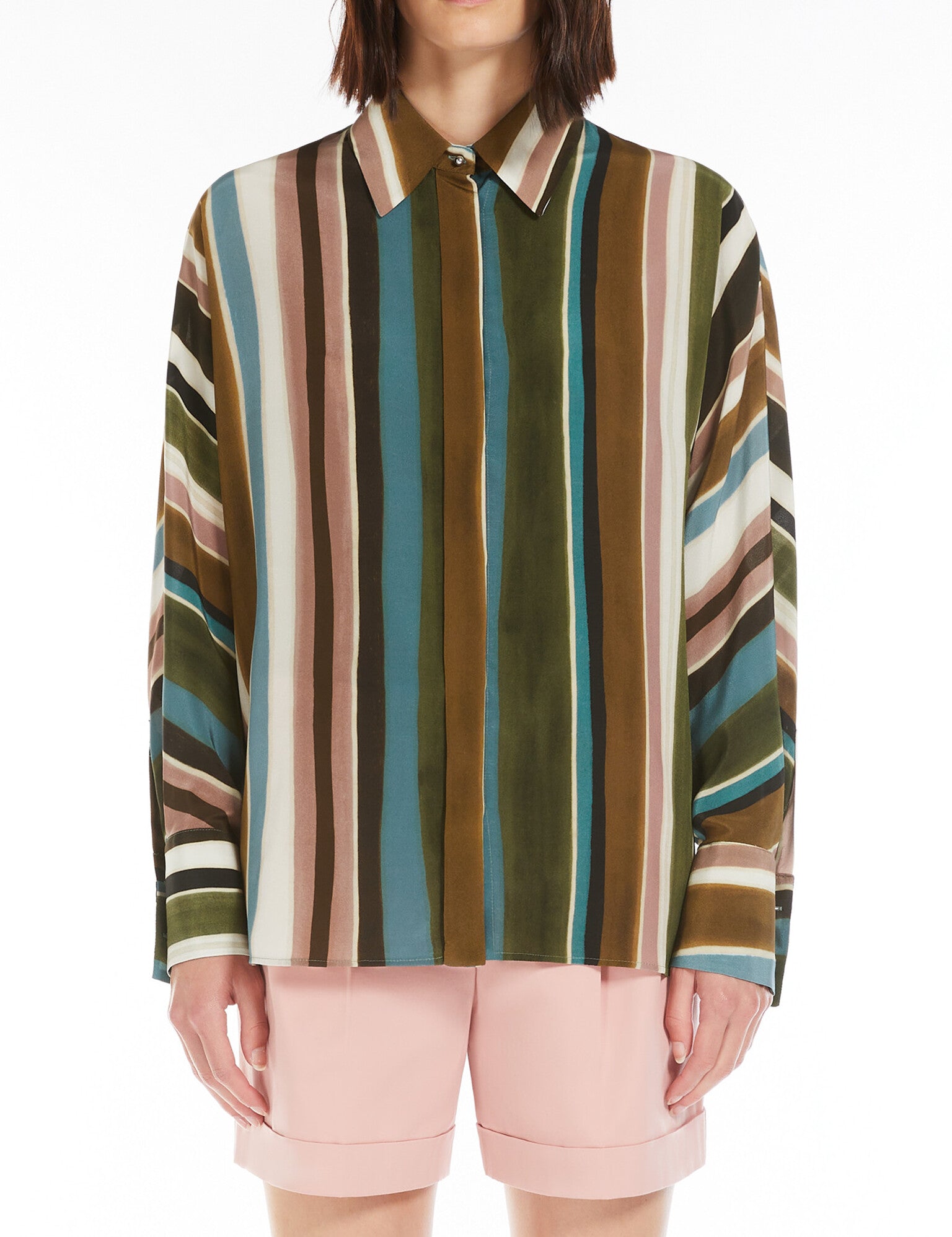 MAX MARA Camicia Donna Arpe-Riga Multicolor