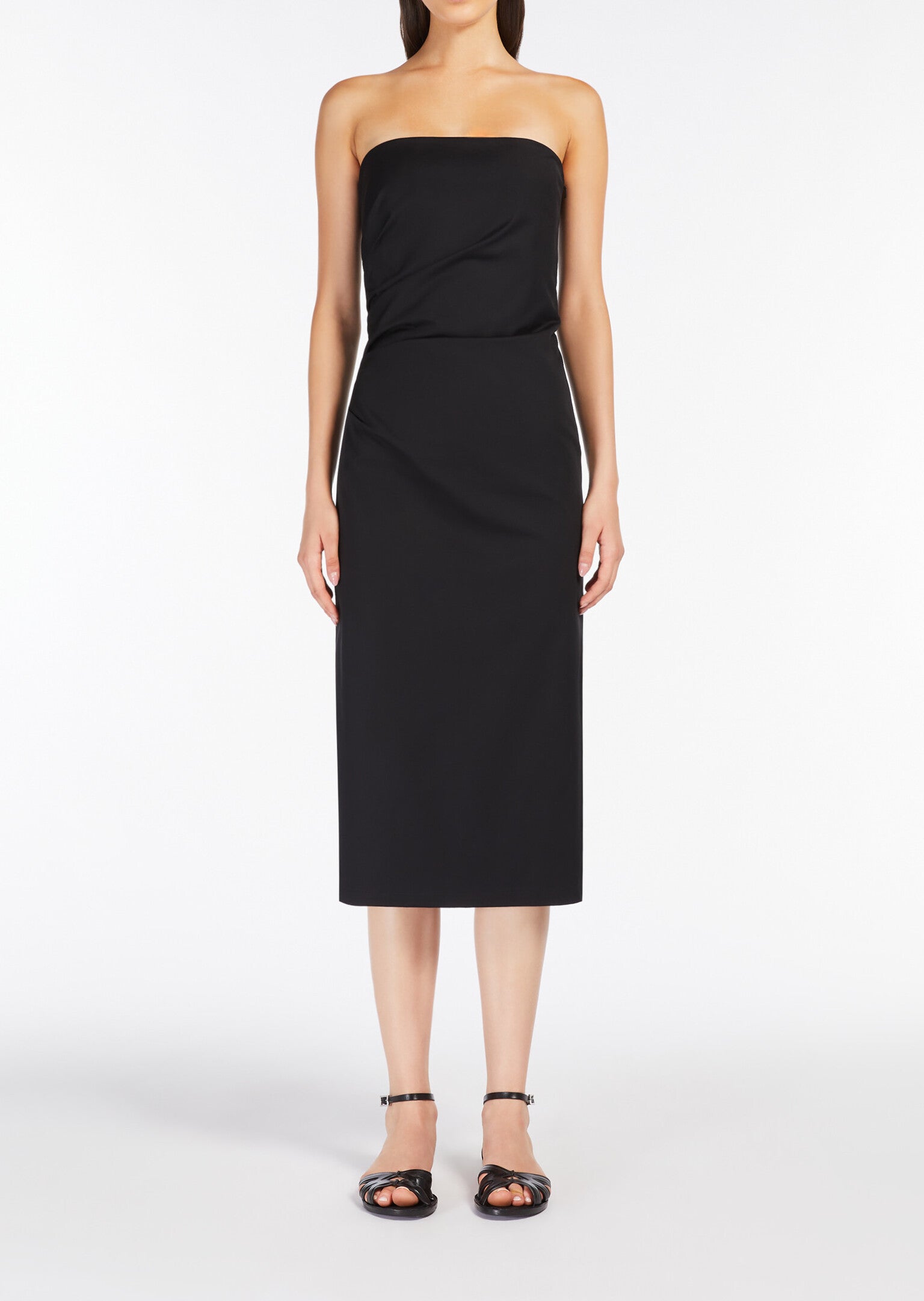 MAX MARA Abito Donna Midi Agamia-Nero
