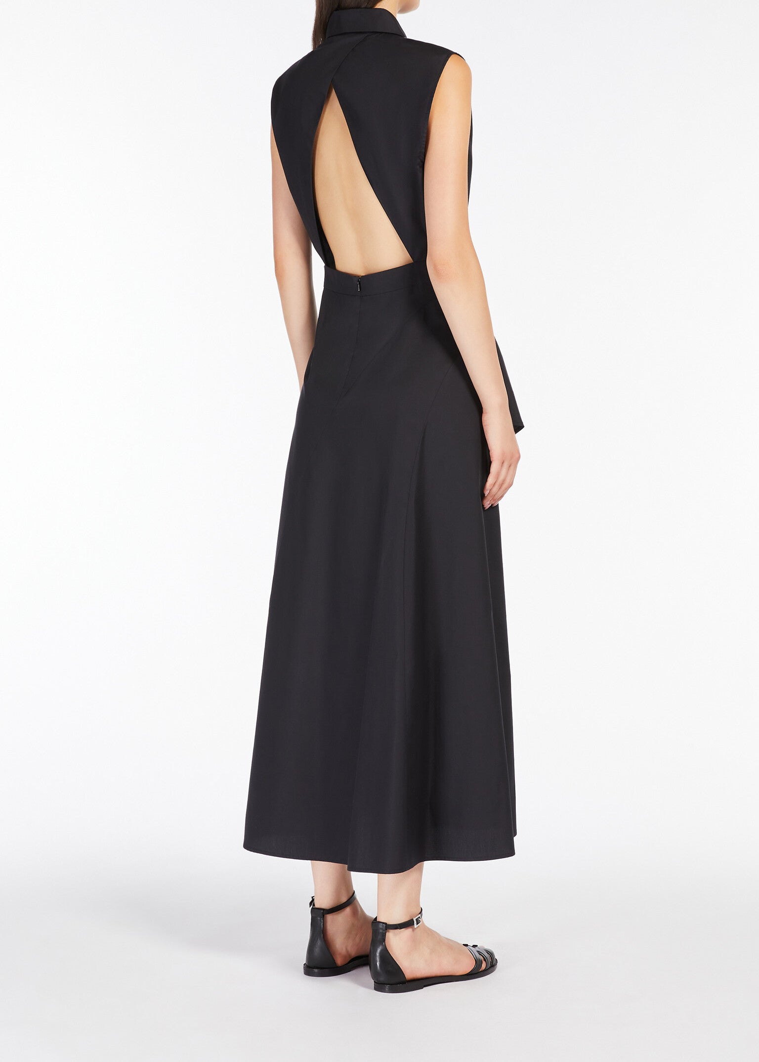 MAX MARA Abito Donna Chemisier Keras-Nero