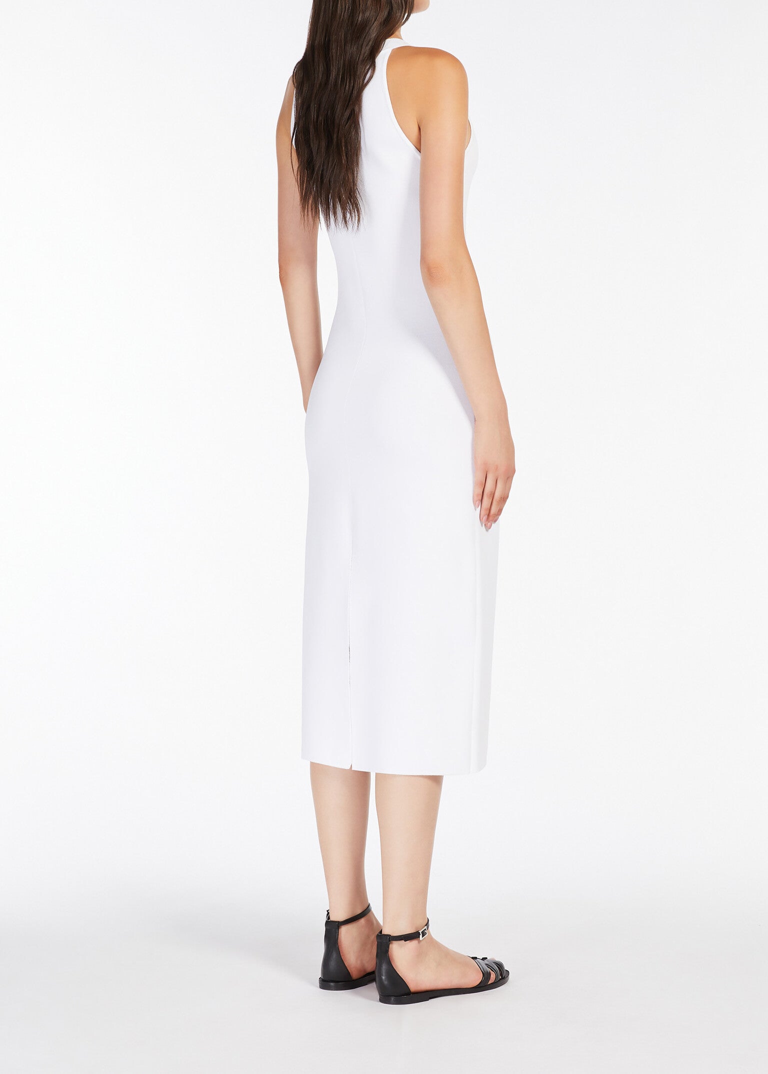 MAX MARA Abito Donna Midi Pirenei-Bianco Ottico