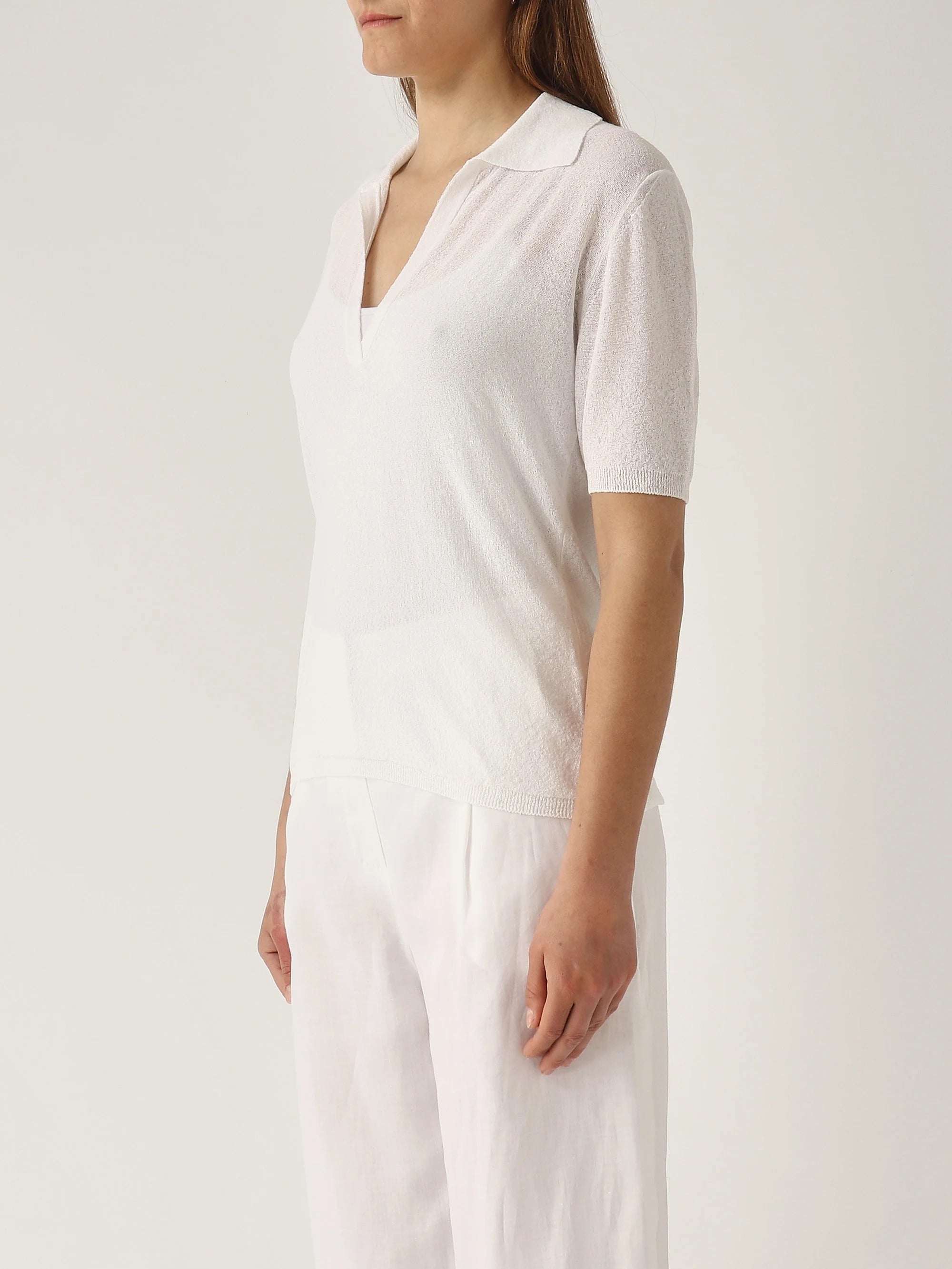 MAX MARA Polo Donna Casarsa-Bianco Ottico