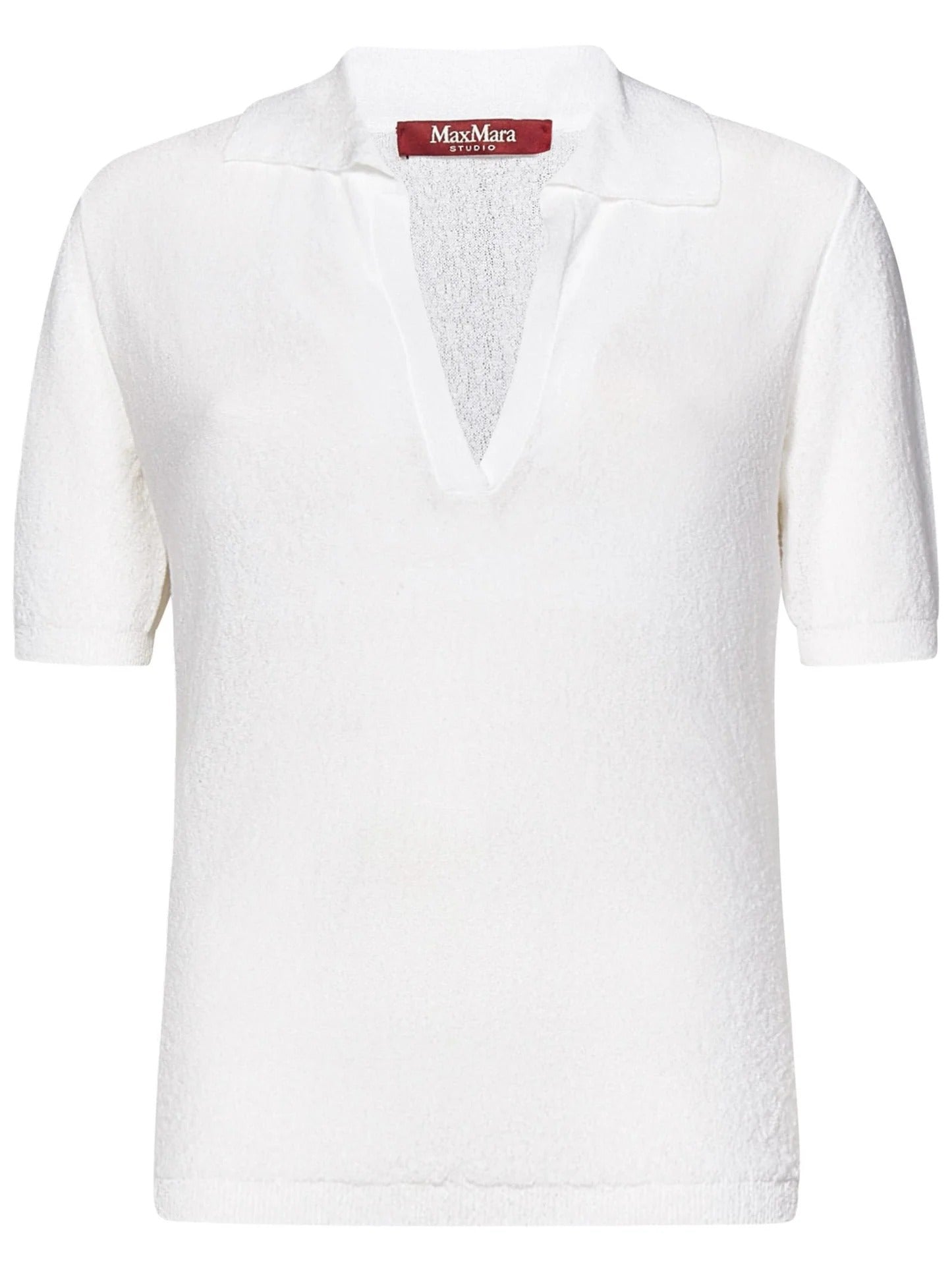 MAX MARA Polo Donna Casarsa-Bianco Ottico