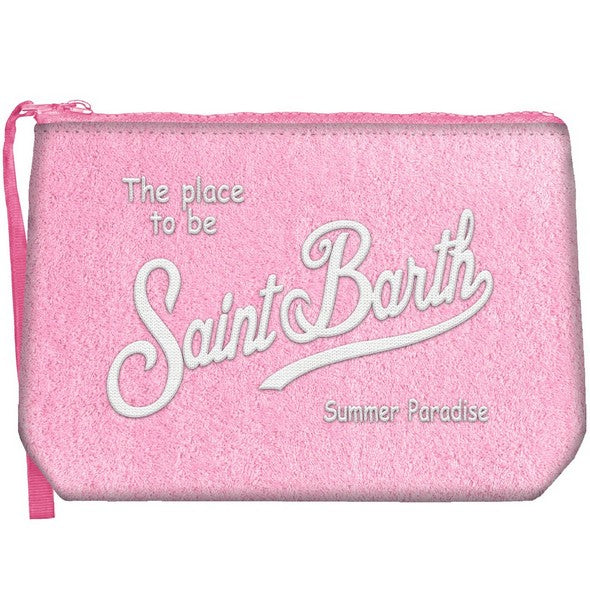 MC2 SAINT BARTH Pochette Aline Sponge-Rosa