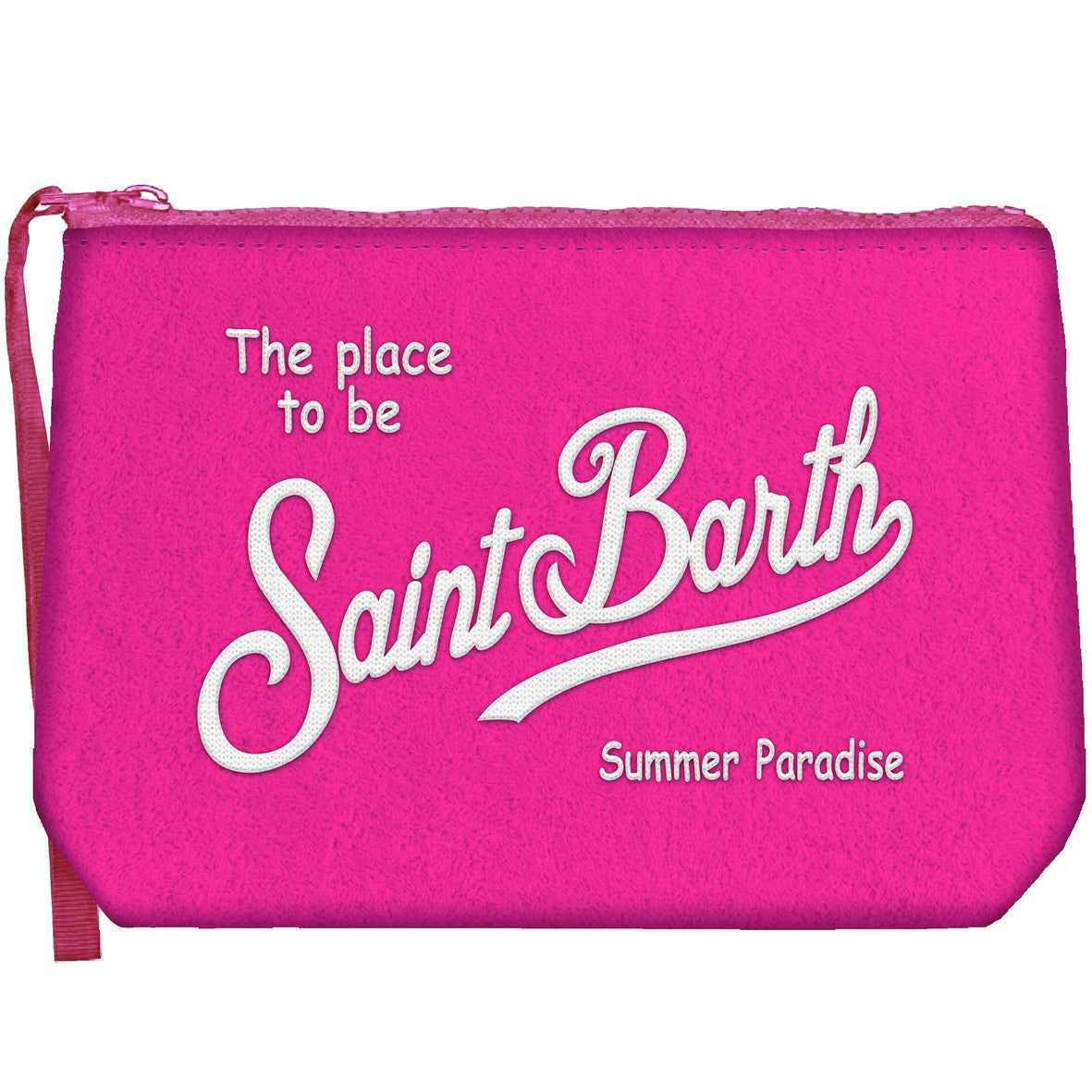 MC2 SAINT BARTH Pochette Aline Sponge-Fucsia