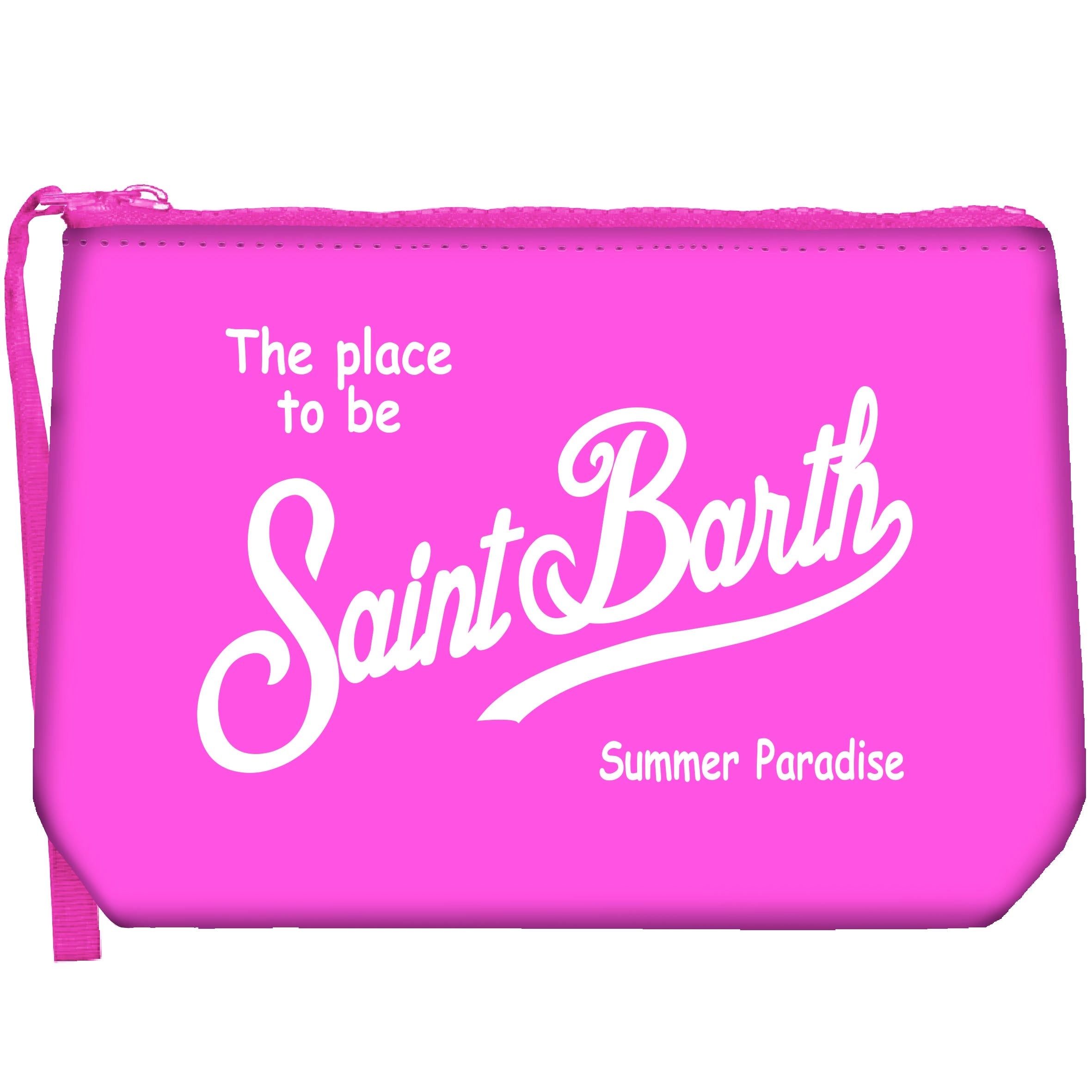 MC2 SAINT BARTH Pochette Aline-Fluo Pink