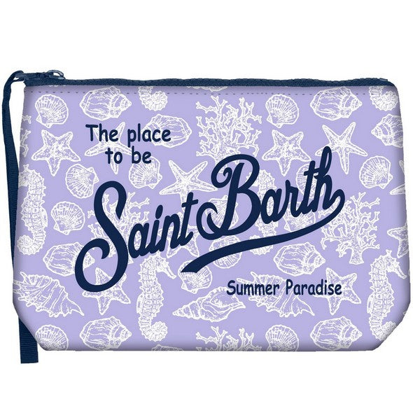 MC2 SAINT BARTH Pochette Aline-Seamless Sea Viola