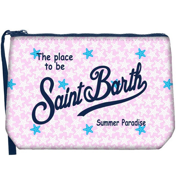 MC2 SAINT BARTH Pochette Aline-Starfish Dot Rosa