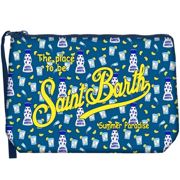 MC2 SAINT BARTH Pochette Aline-Tequila Classic Navy