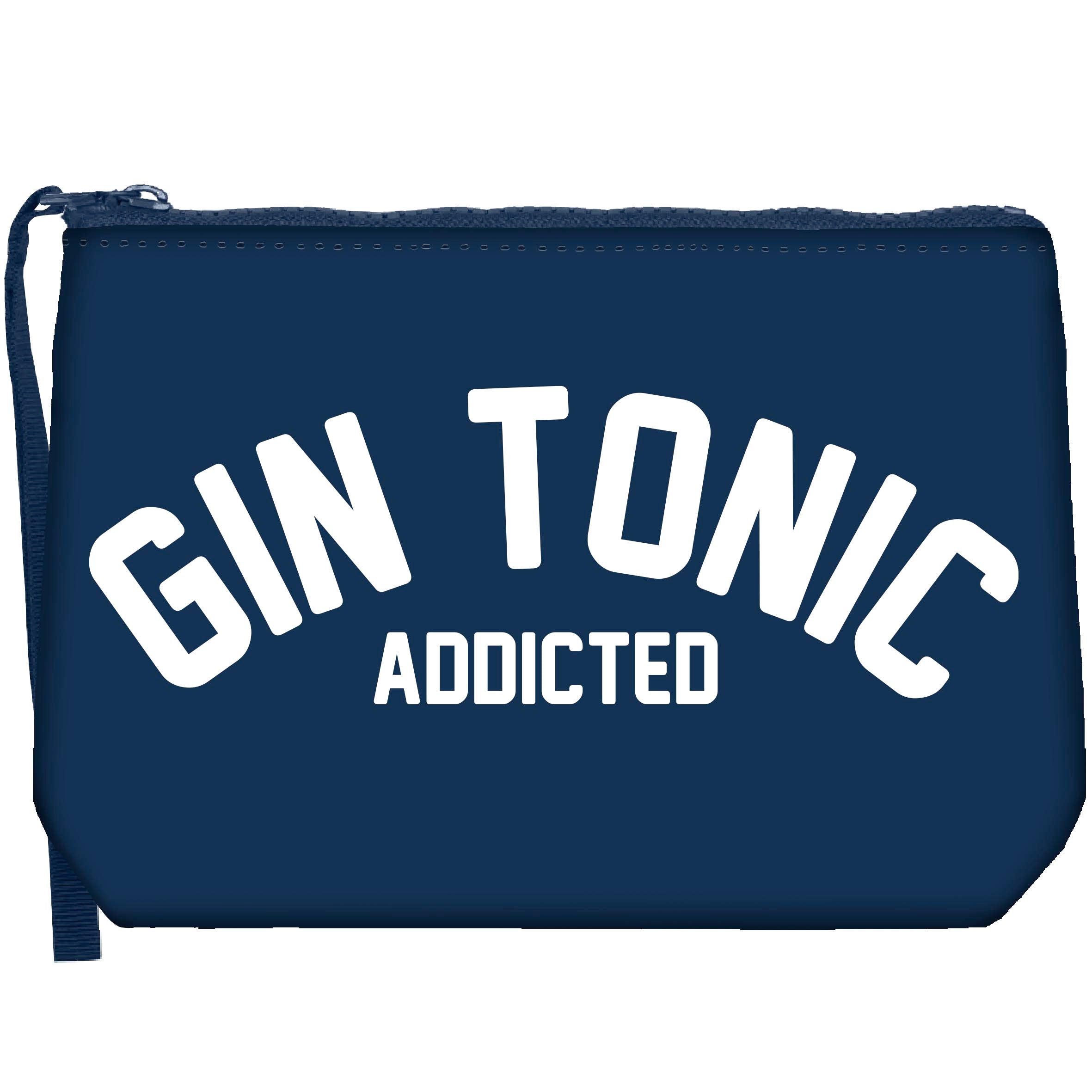 MC2 SAINT BARTH Pochette Aline-Gin Tonic Logo Navy