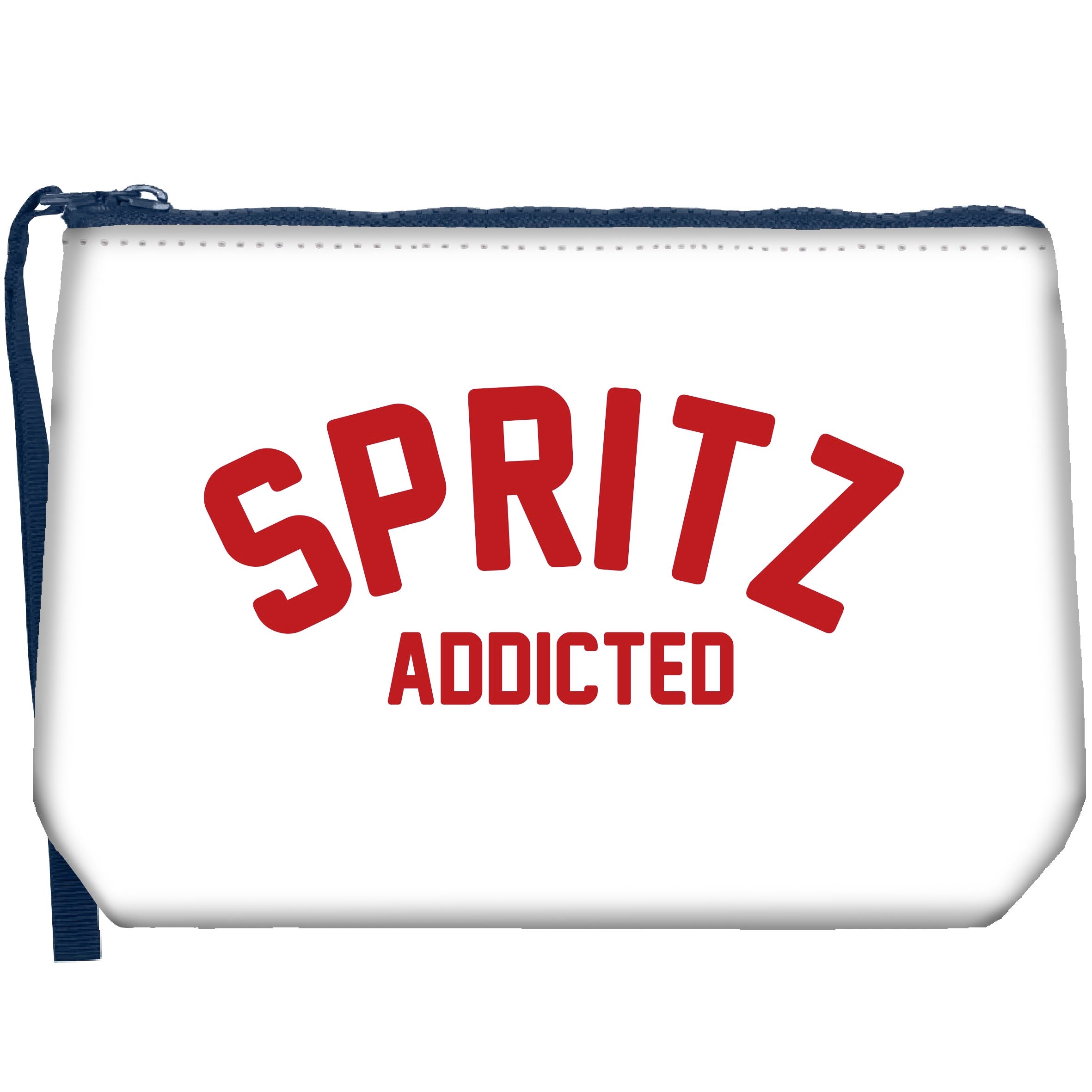 MC2 SAINT BARTH Pochette Aline-Spritz Logo Bianco
