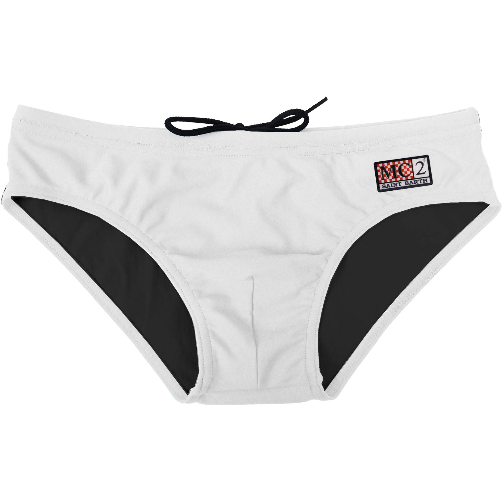 MC2 SAINT BARTH Costume Slip Uomo Cayo-Bianco