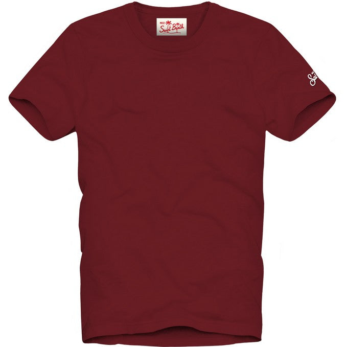 MC2 SAINT BARTH T-Shirt Uomo Dover L-Bordeaux