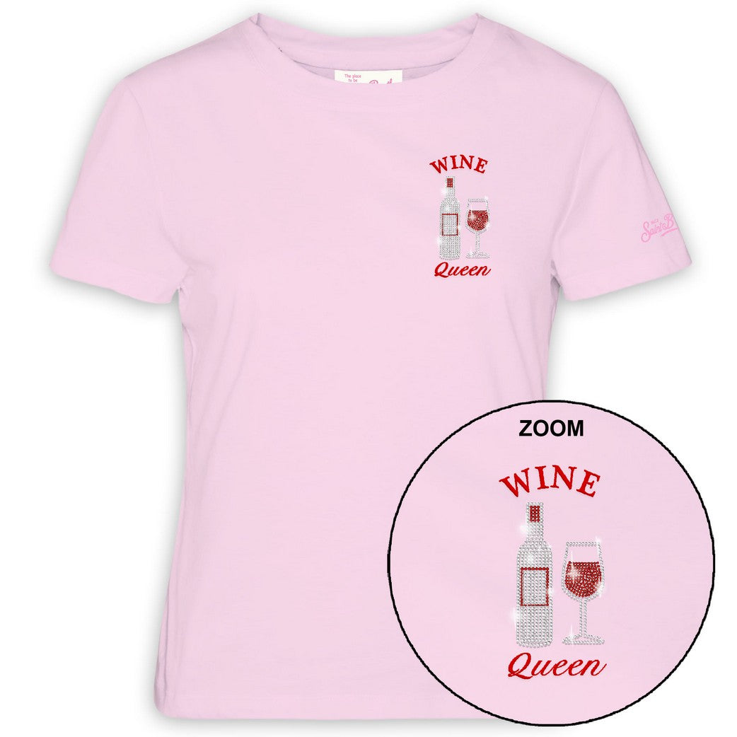 MC2 SAINT BARTH T-Shirt Donna Emilie-Wine Queen Rosa