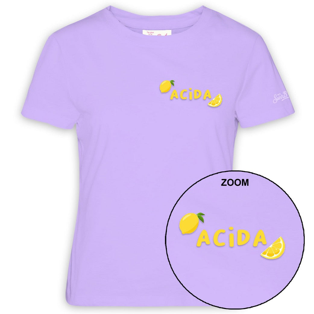 MC2 SAINT BARTH T-Shirt Donna Emilie-Acida Lilla