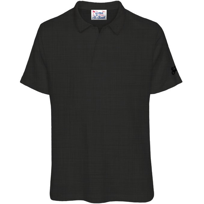 MC2 SAINT BARTH Polo Uomo Fraser-Nero