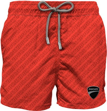 MC2 SAINT BARTH Boxer Uomo Gustavia-Ducati Mood Rosso
