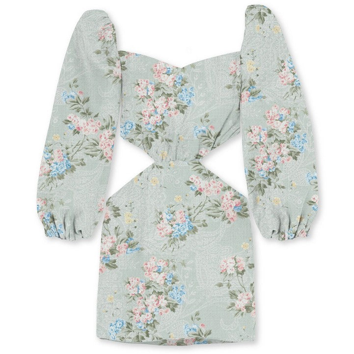 MC2 SAINT BARTH Abito Donna Corto Jara-Peony Verde Salvia