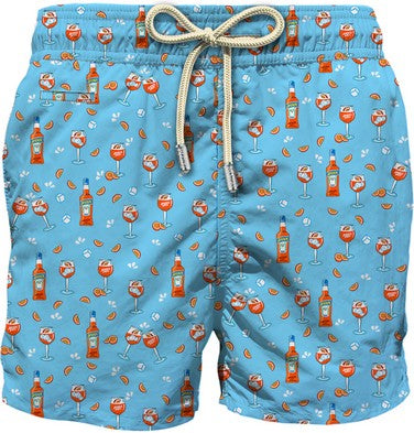 MC2 SAINT BARTH Boxer Uomo Lighting Micro Fantasy-Double Spritz Azzurro