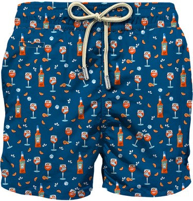 MC2 SAINT BARTH Boxer Uomo Lighting Micro Fantasy-Double Spritz Navy