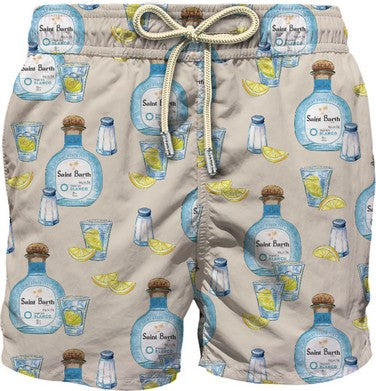 MC2 SAINT BARTH Boxer Uomo Lighting-Don Tequila Beige