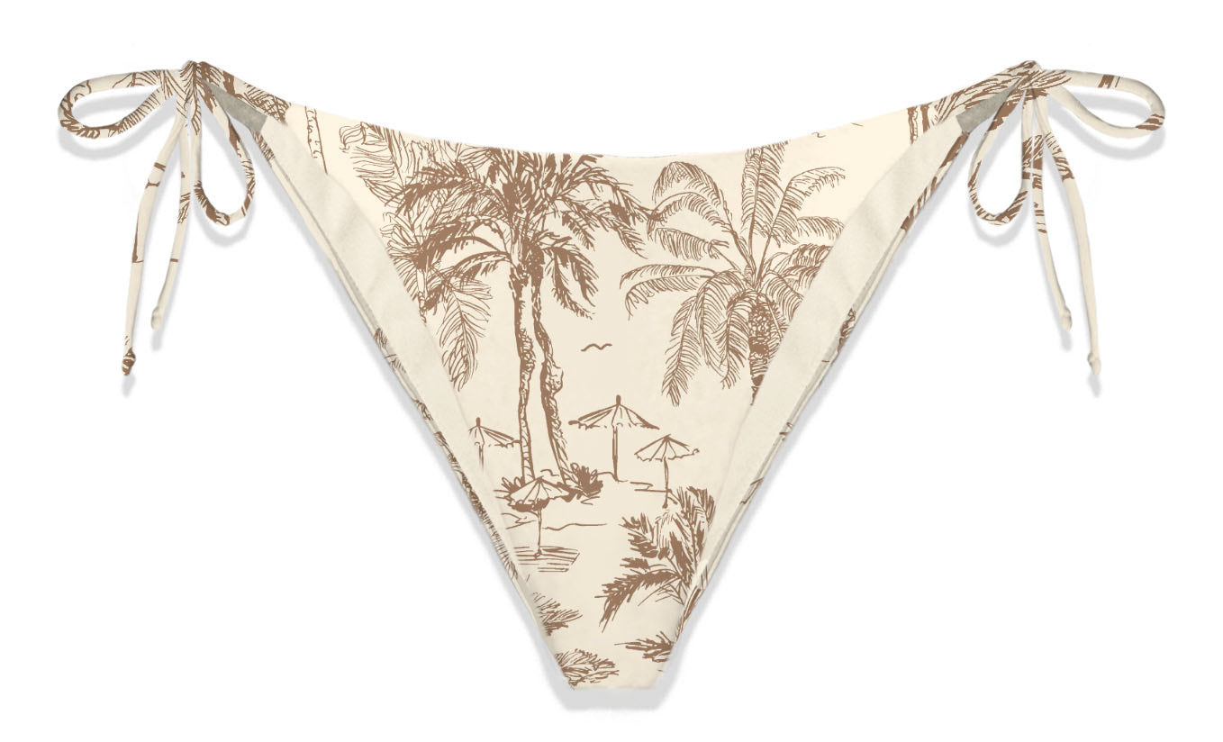 MC2 SAINT BARTH Costume Slip Donna Marielle-Saint Beach Beige