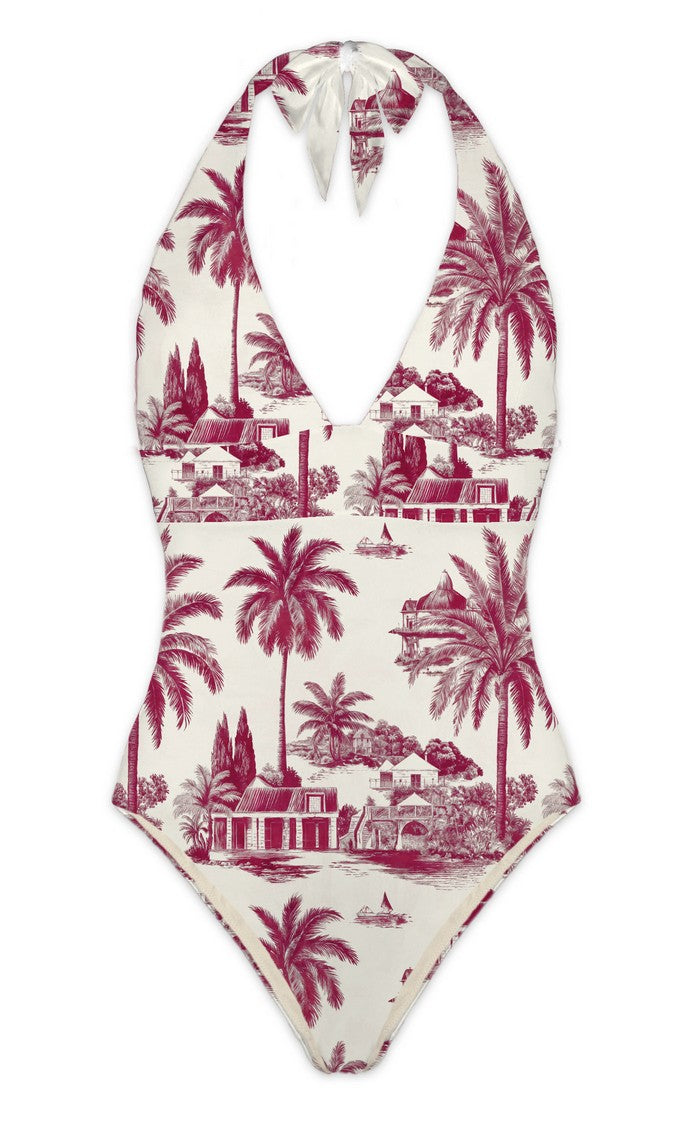 MC2 SAINT BARTH Costume Intero Donna Marylin-Rd St Barth Jouy Bianco