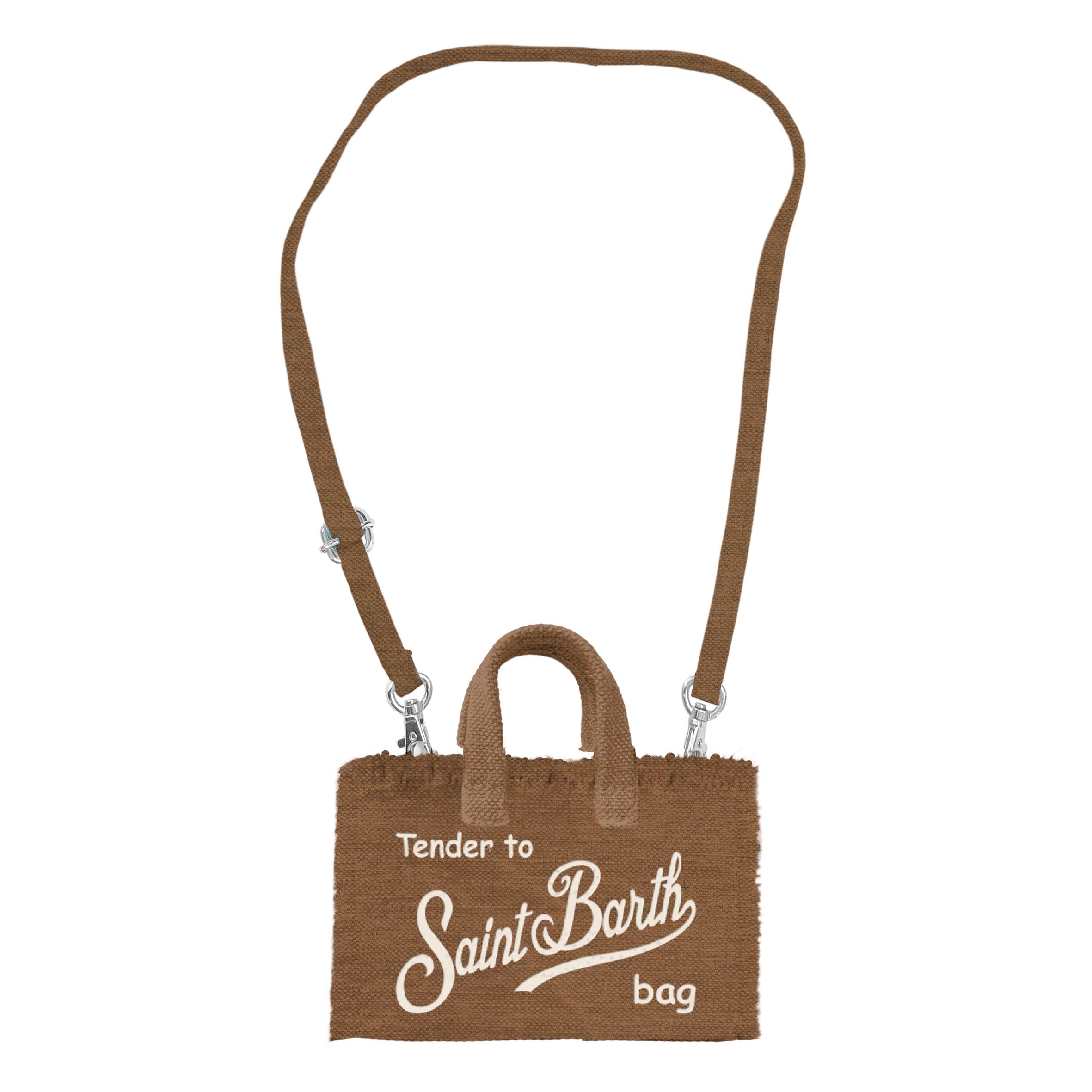MC2 SAINT BARTH Borsa Porta Cellulare-Linen Marrone