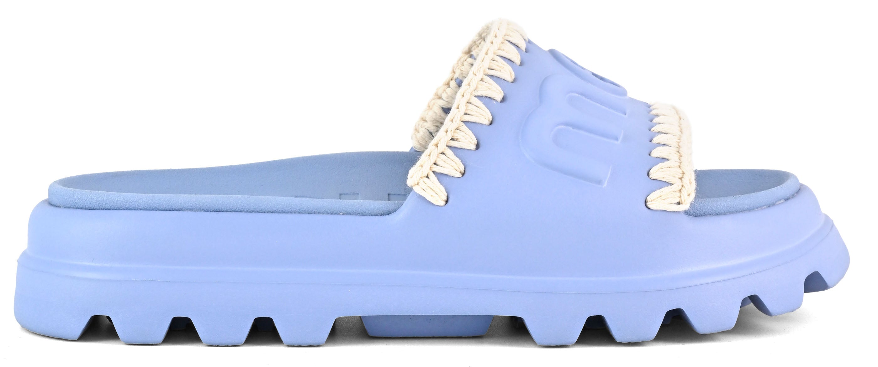 MOU Ciabatta Eva one-piece slide-Cerulean