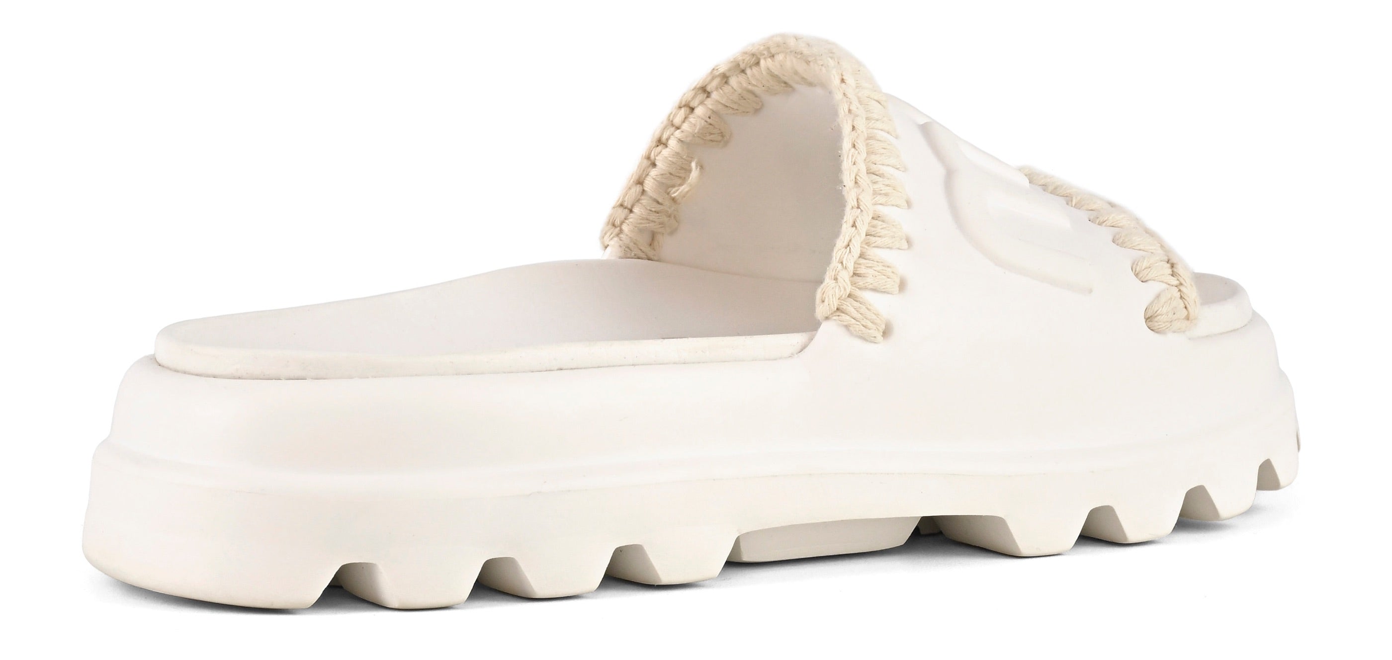 MOU Ciabatta Eva one-piece slide-White