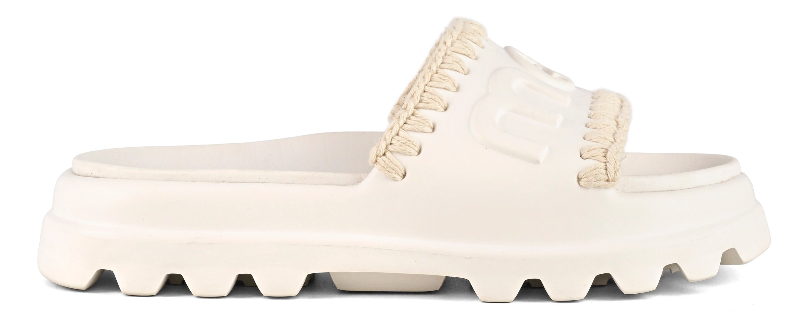 MOU Ciabatta Eva one-piece slide-White